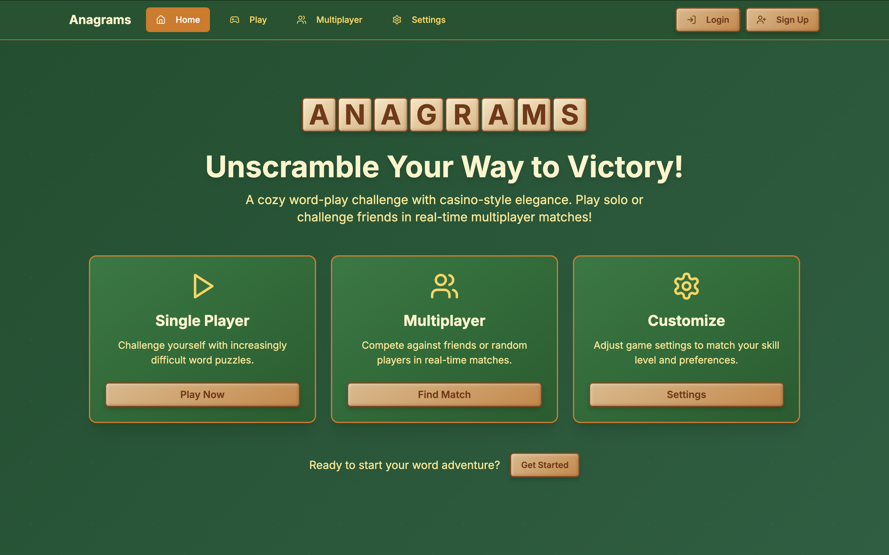 Anagrams - Word Puzzle Game cover